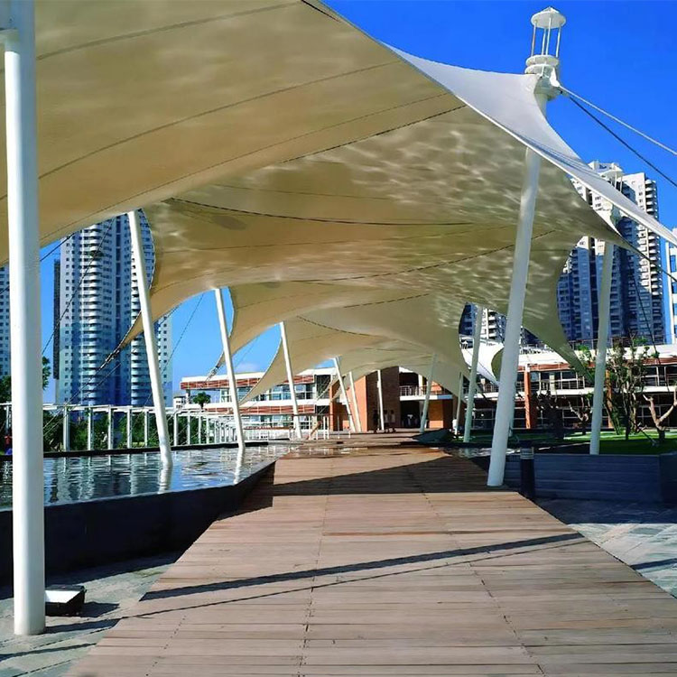 凌云县膜结构景观棚