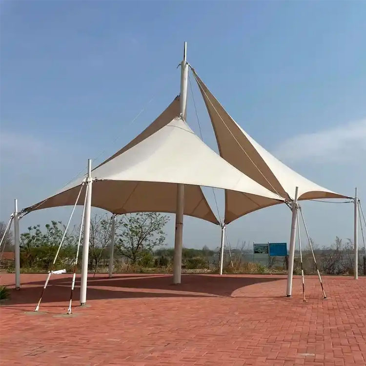 凌云县膜结构景观棚