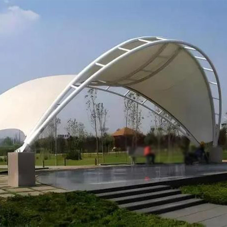 凌云县膜结构景观棚